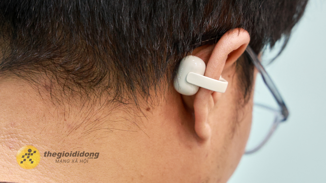 Trên tay tai Sony Clip WF-LC900: Tai nghe open-ear mới nhất của Sony, thiết kế dễ thương