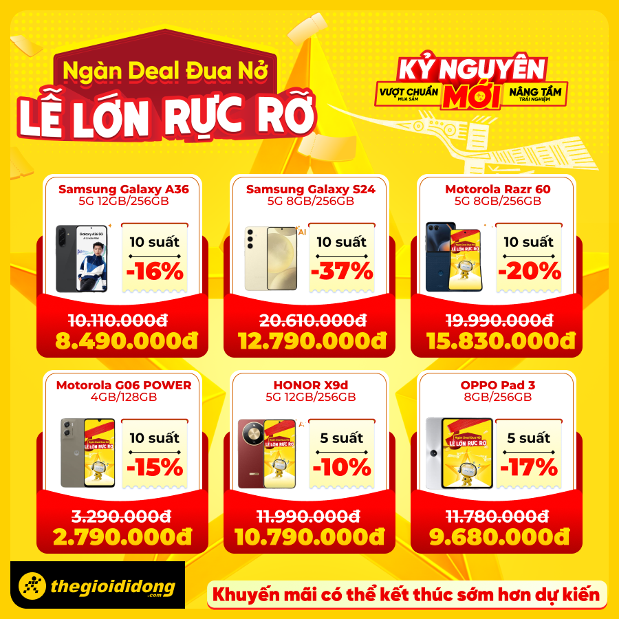 Lễ Lớn Rực Rỡ: TGDĐ 