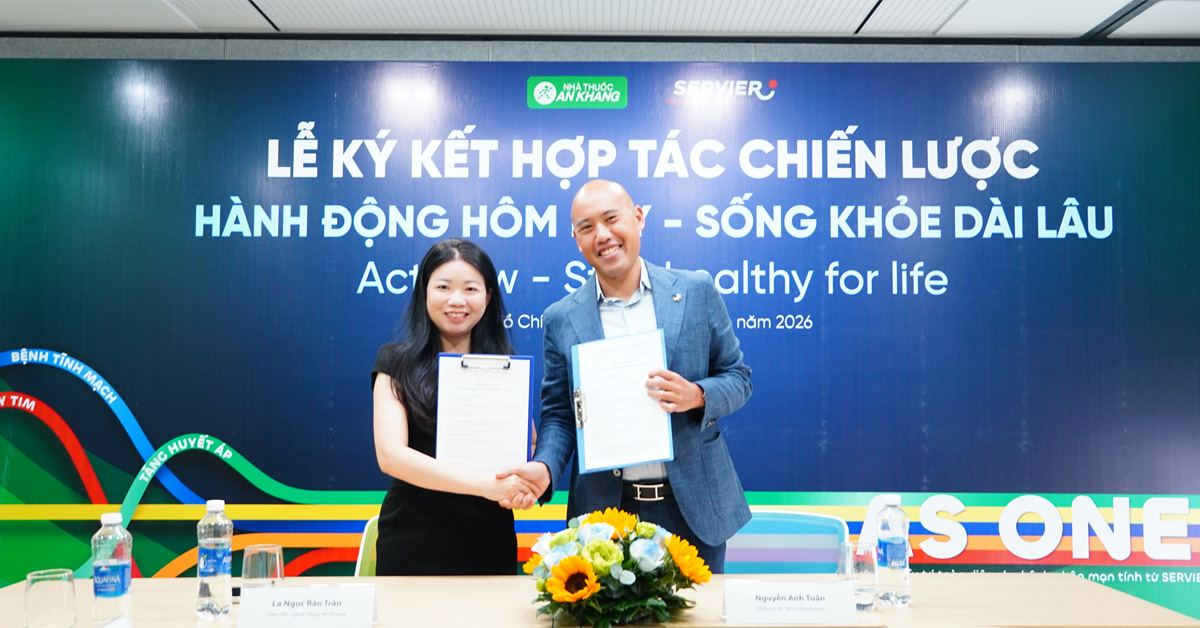 An Khang và Servier: Cái bắt tay chiến lược vì mục tiêu nâng cao chất lượng quản lý bệnh mạn tính cho cộng đồng người Việt Nam