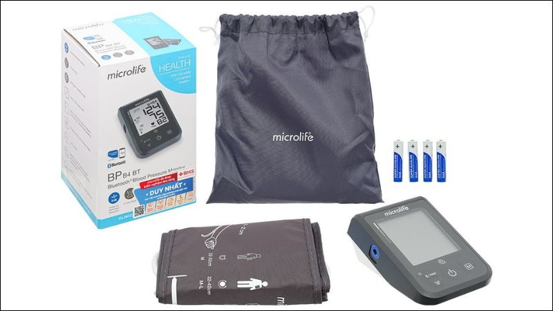 C&ocirc;ng dụng của m&aacute;y đo huyết &aacute;p Microlife B4 BT