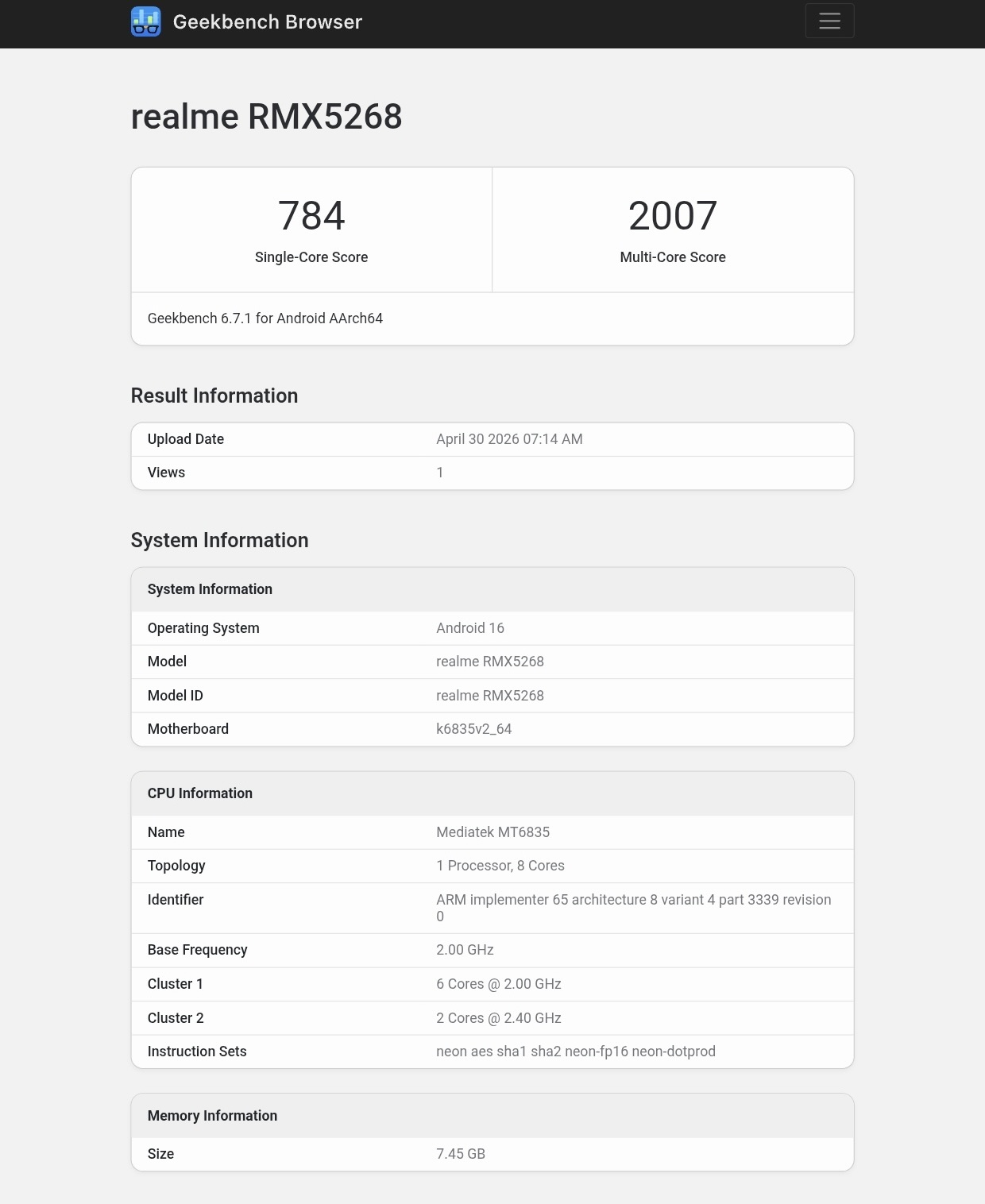 realme 16T