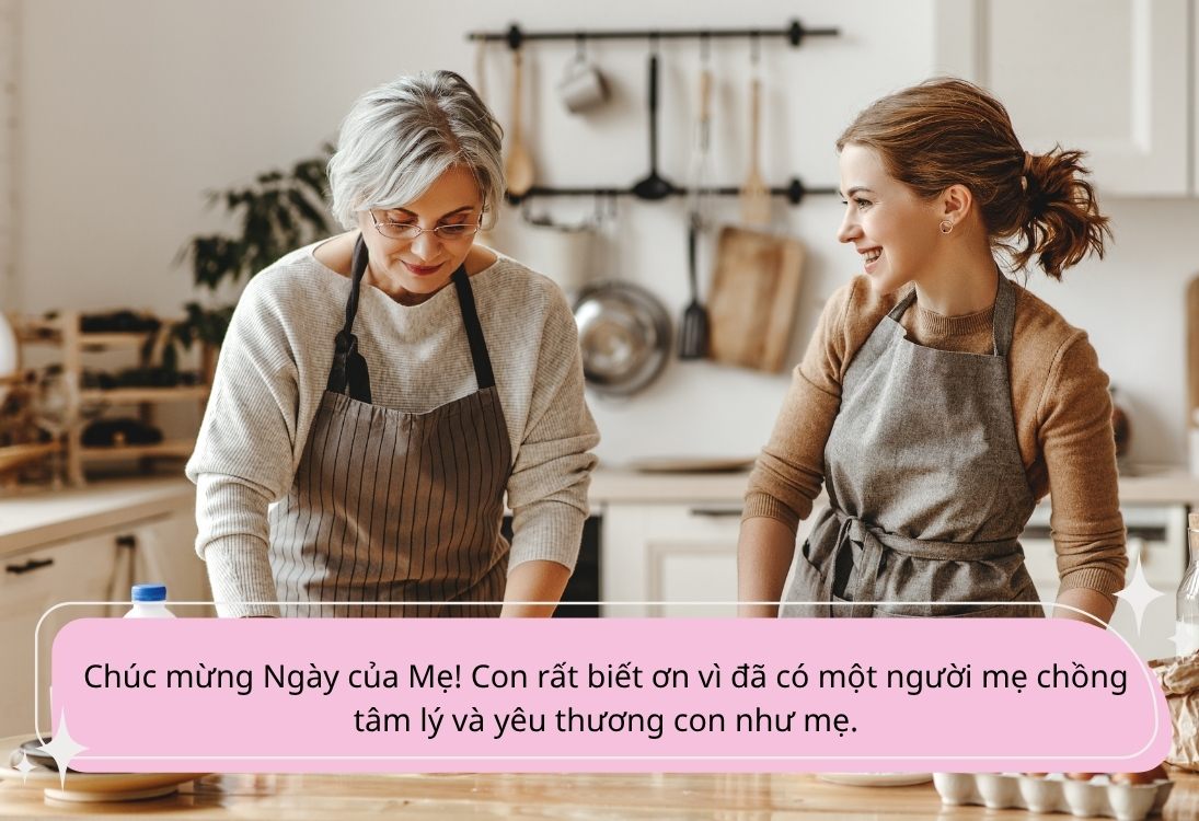 Lời chúc Ngày của Mẹ cho mẹ chồng
