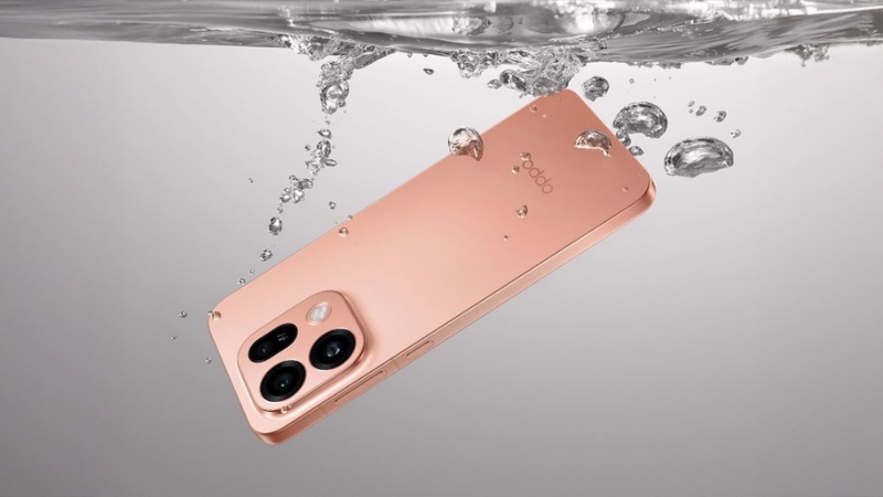 OPPO Find X9s đạt đồng thời ba chuẩn kh&aacute;ng nước bụi l&agrave; IP66, IP68 v&agrave; IP69