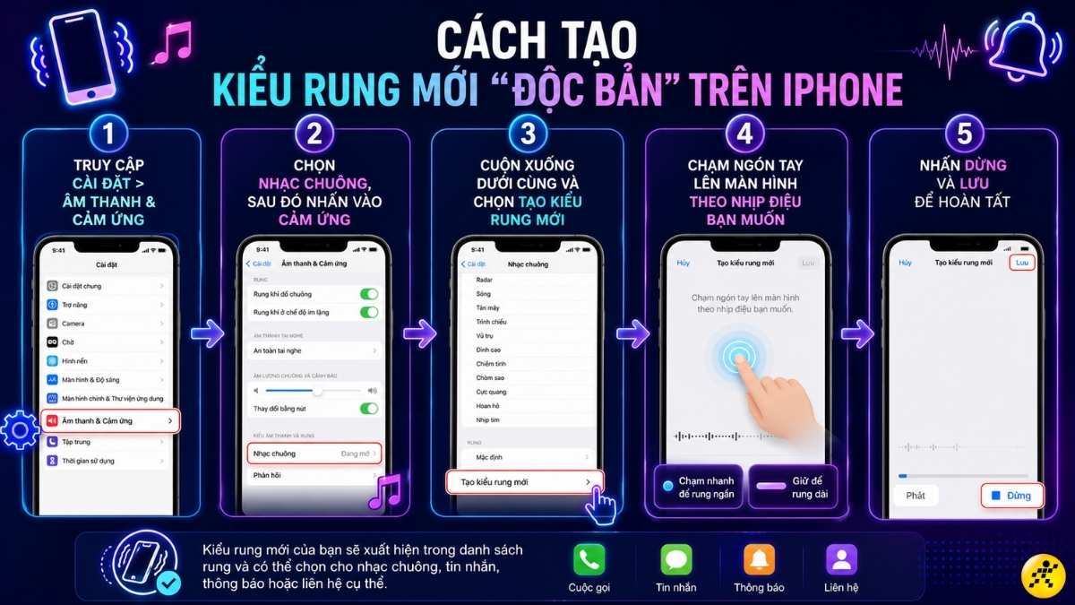 C&aacute;ch tạo kiểu rung mới 