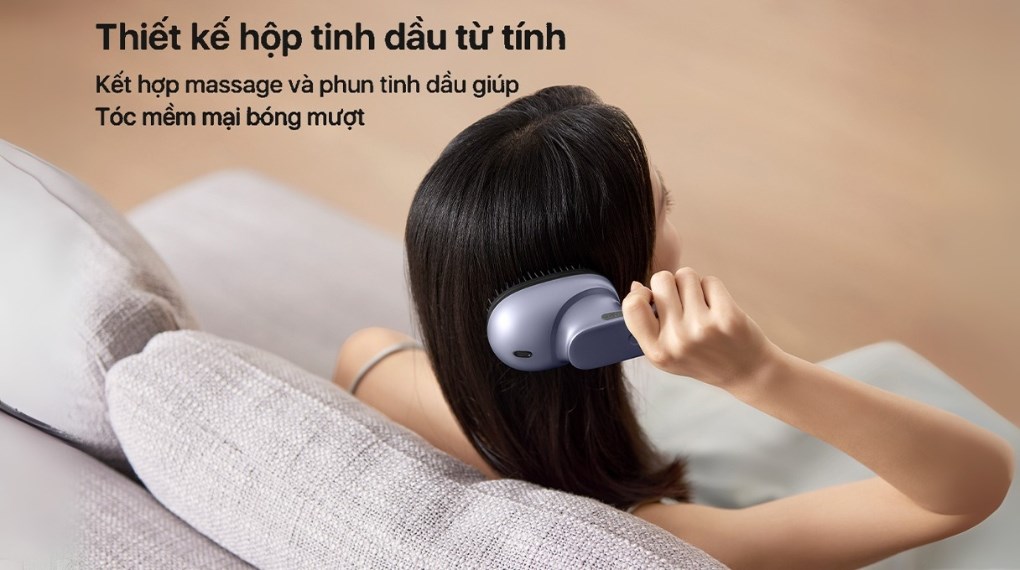 Máy massage đầu Philips thư giãn da đầu, hỗ trợ ngủ ngon hơn mỗi ngày