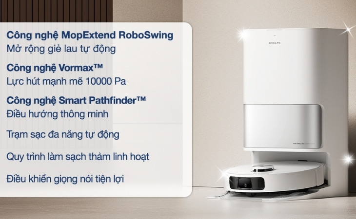 Robot hút bụi lau nhà Dreame L10S Ultra Gen 2.0 Robot hút bụi lau nhà Dreame L10S Ultra Gen 2.0
