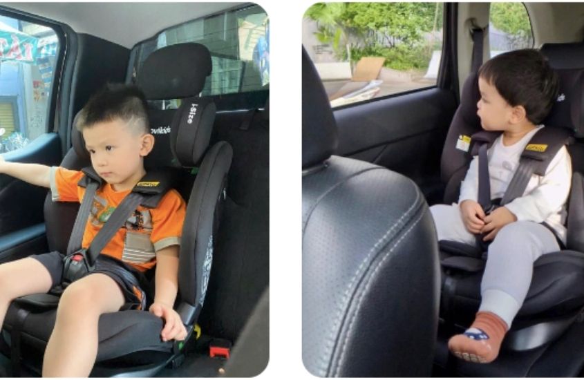 Việc lắp ghế quay hướng nào phụ thuộc hoàn toàn vào cân nặng và độ tuổi của trẻ để bảo vệ cột sống và cổ
