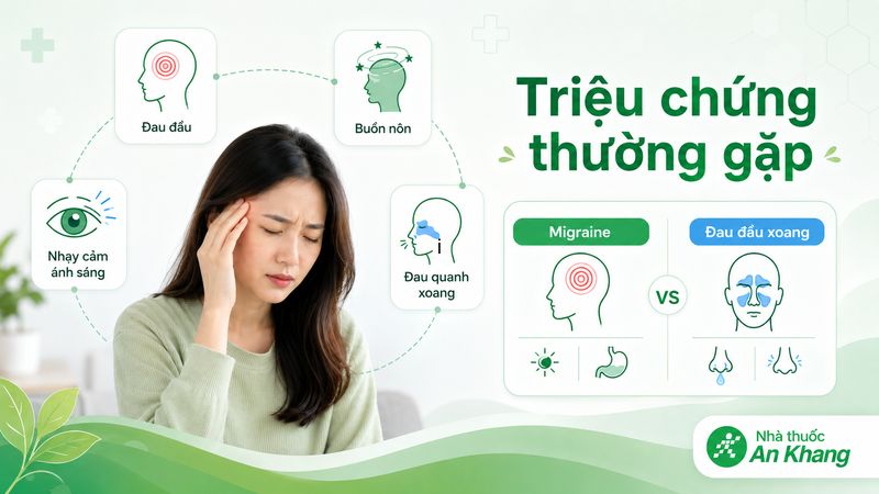 C&aacute;c triệu chứng đau đầu thường gặp do thời tiết