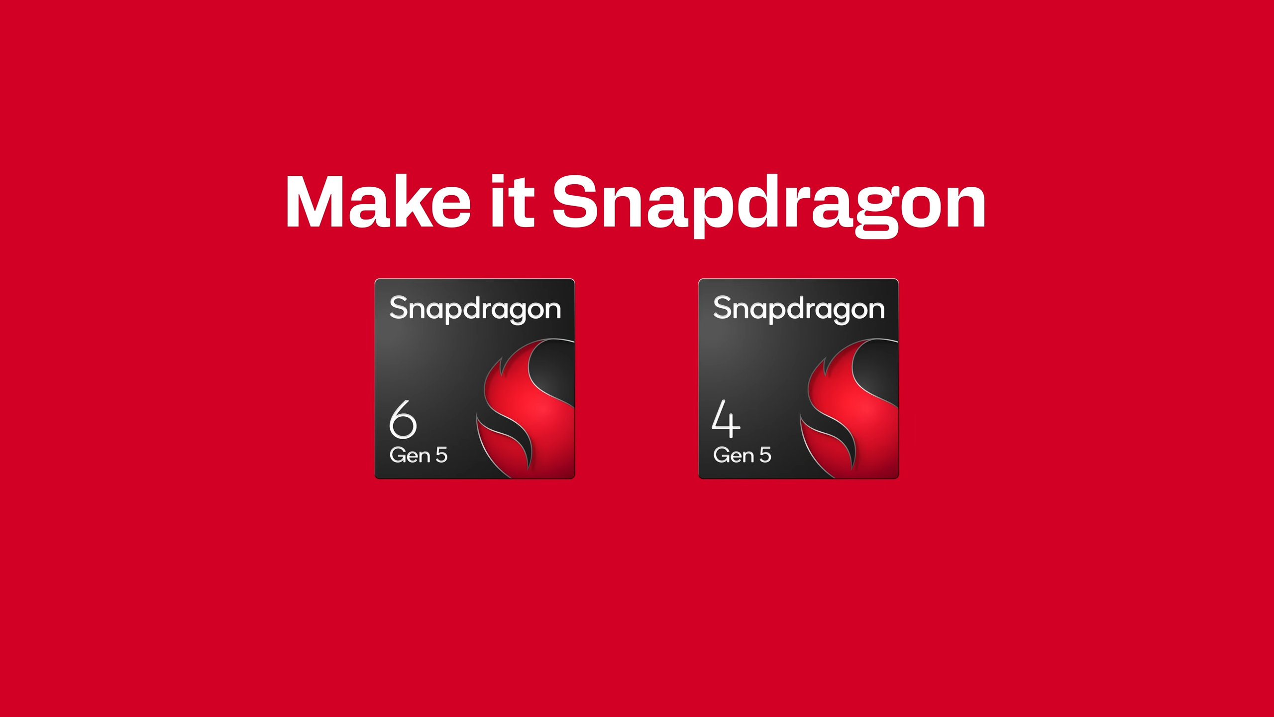 Snapdragon 6 Gen 5 và Snapdragon 4 Gen 5