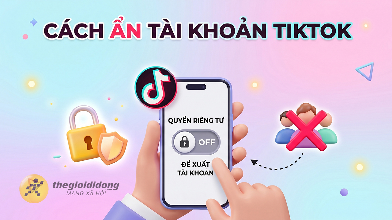 Cách ẩn tài khoản TikTok của mình