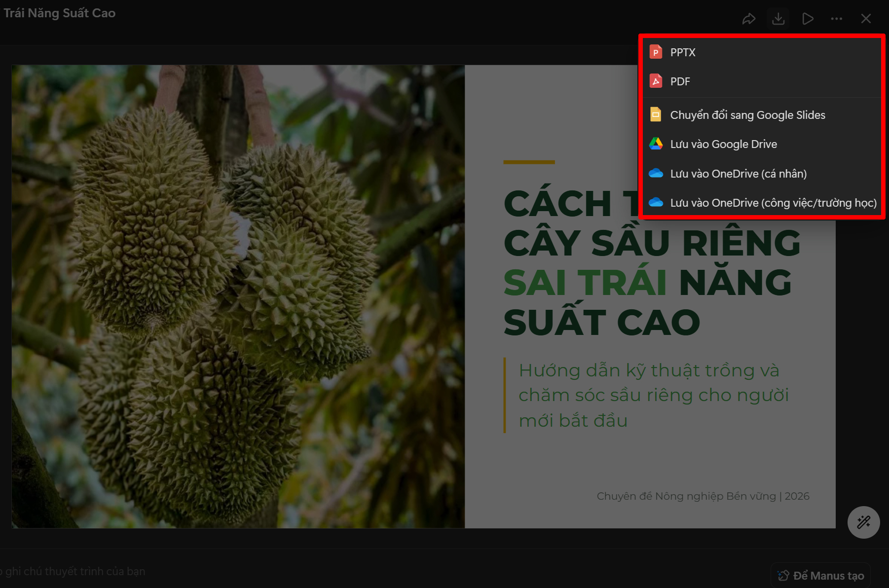 Cách tạo Powerpoint chuyên nghiệp bằng AI