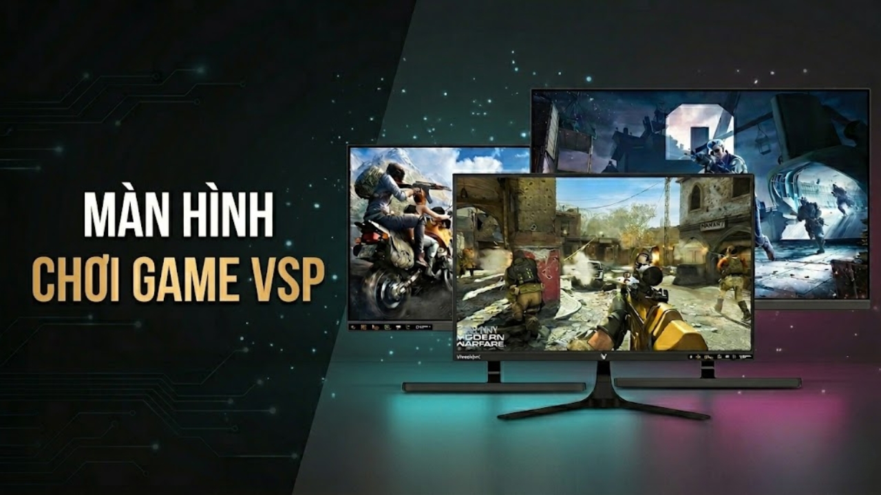 Vì sao bạn nên các mua màn hình gaming giá rẻ đến từ VSP?