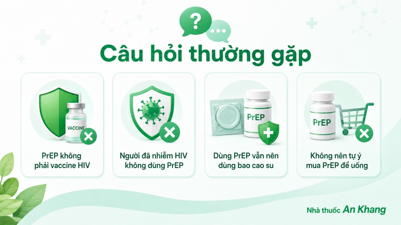 Các câu hỏi thường gặp về PrEP Các câu hỏi thường gặp về PrEP