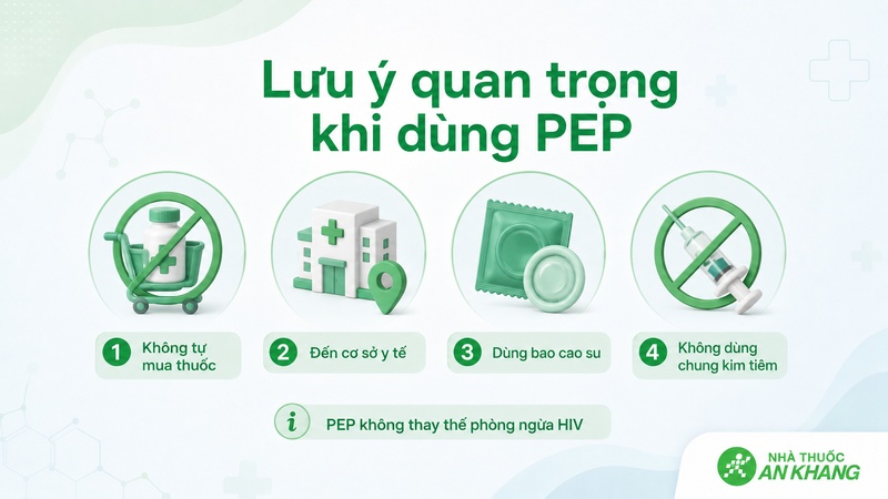 Những lưu ý quan trọng khi dùng PEP Những lưu ý quan trọng khi dùng PEP
