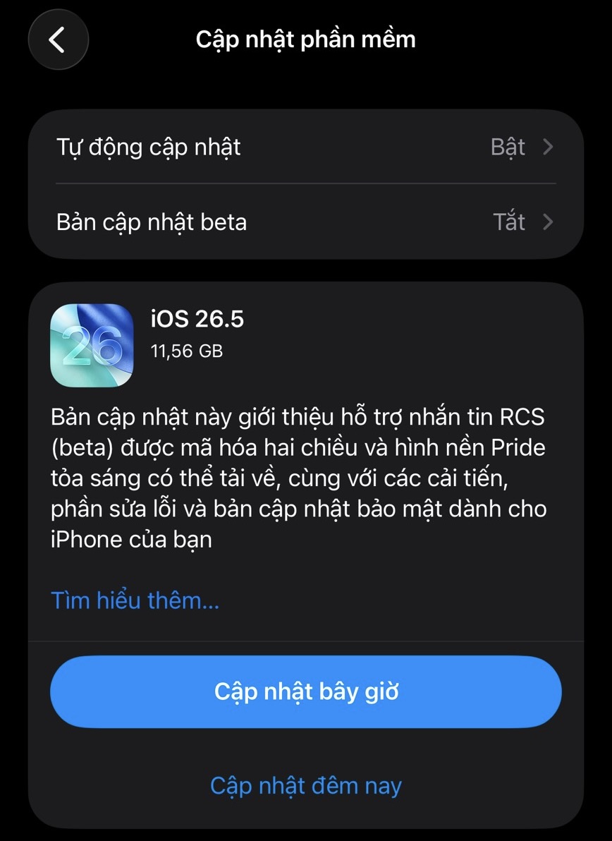 iOS 26.5