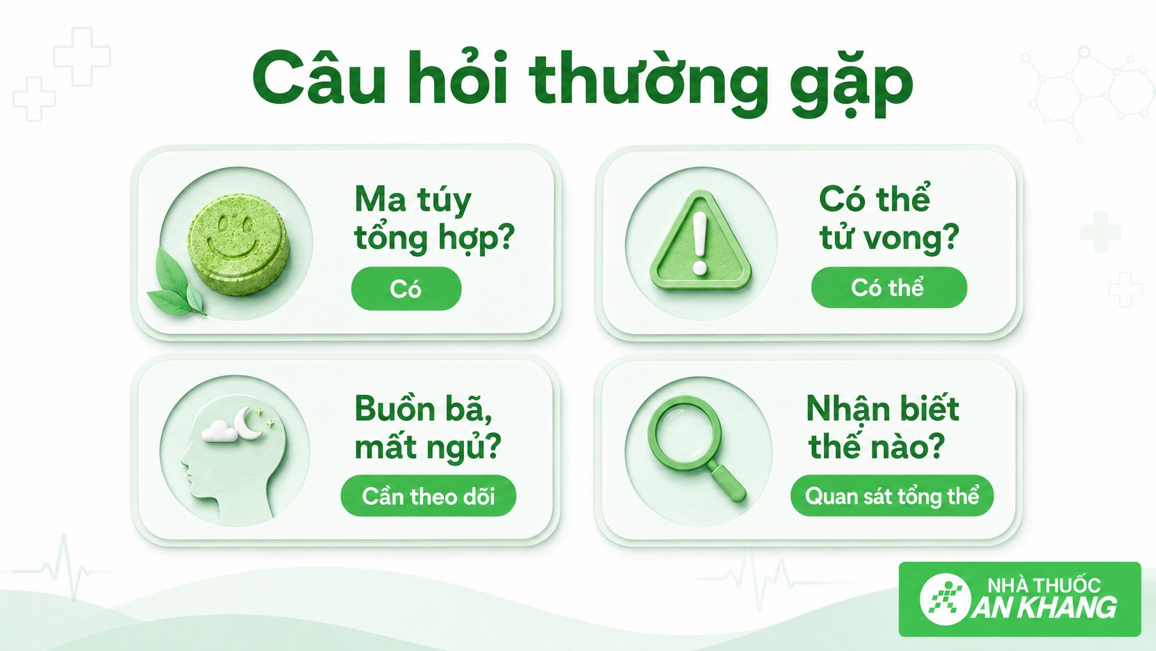 Không nên kết luận người thân dùng thuốc lắc chỉ dựa vào một dấu hiệu đơn lẻ