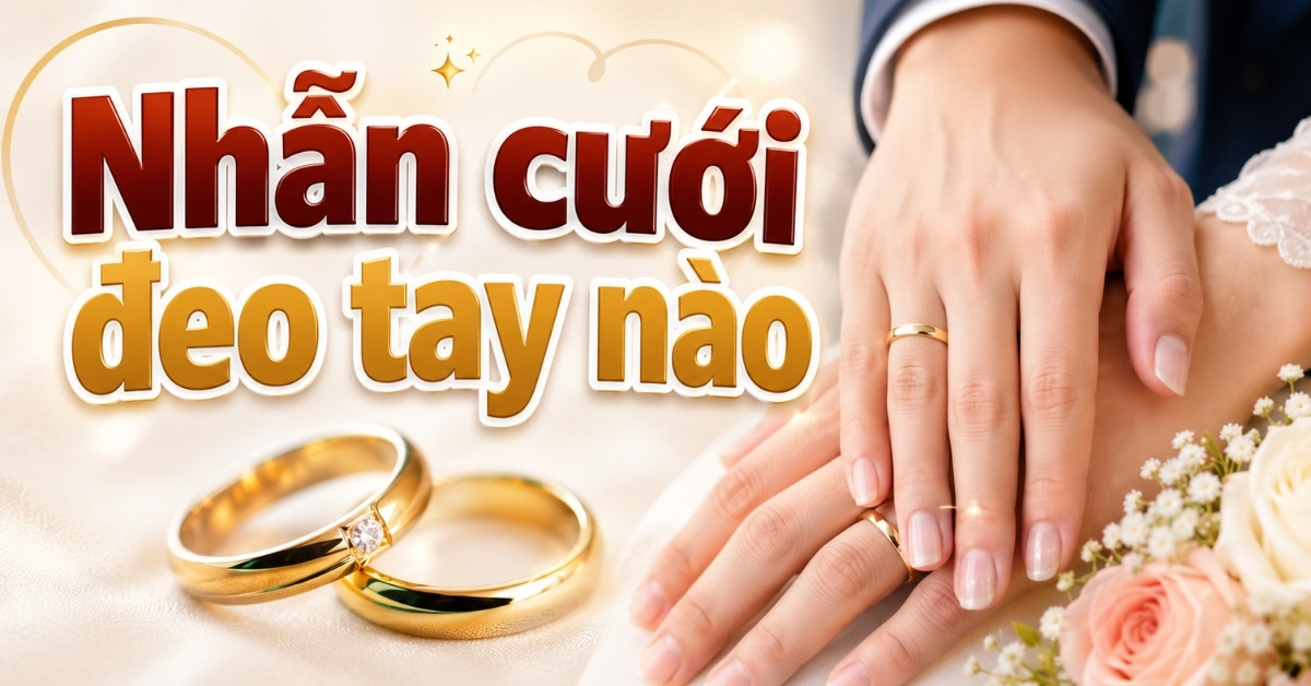 Nhẫn cưới đeo tay nào