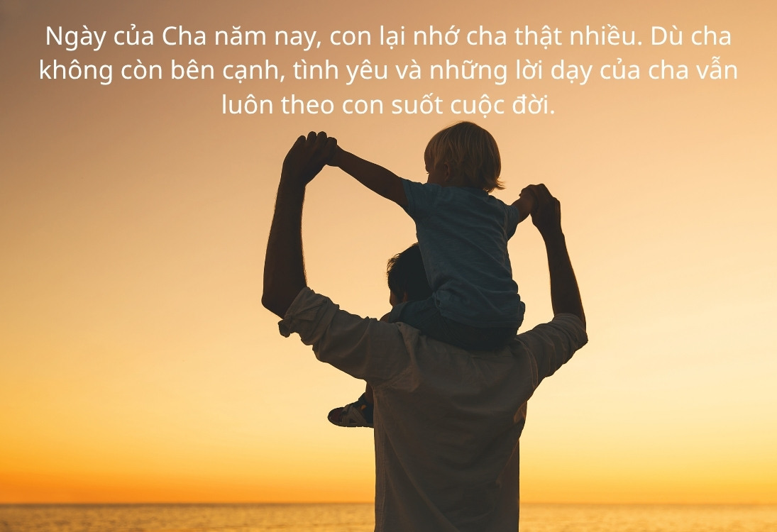 Lời chúc Ngày của Cha đã mất