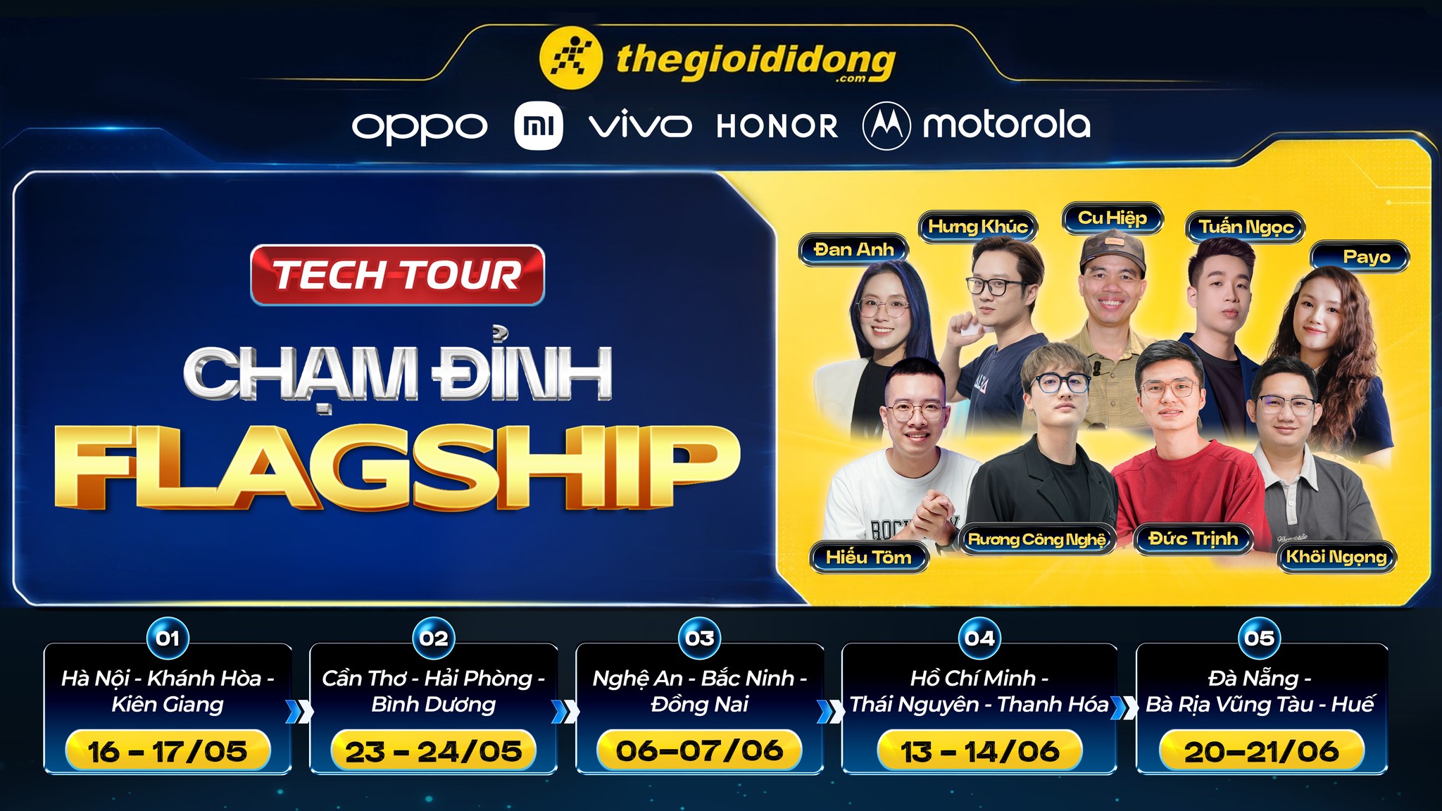 TECH TOUR – CHẠM ĐỈNH FLAGSHIP TECH TOUR – CHẠM ĐỈNH FLAGSHIP