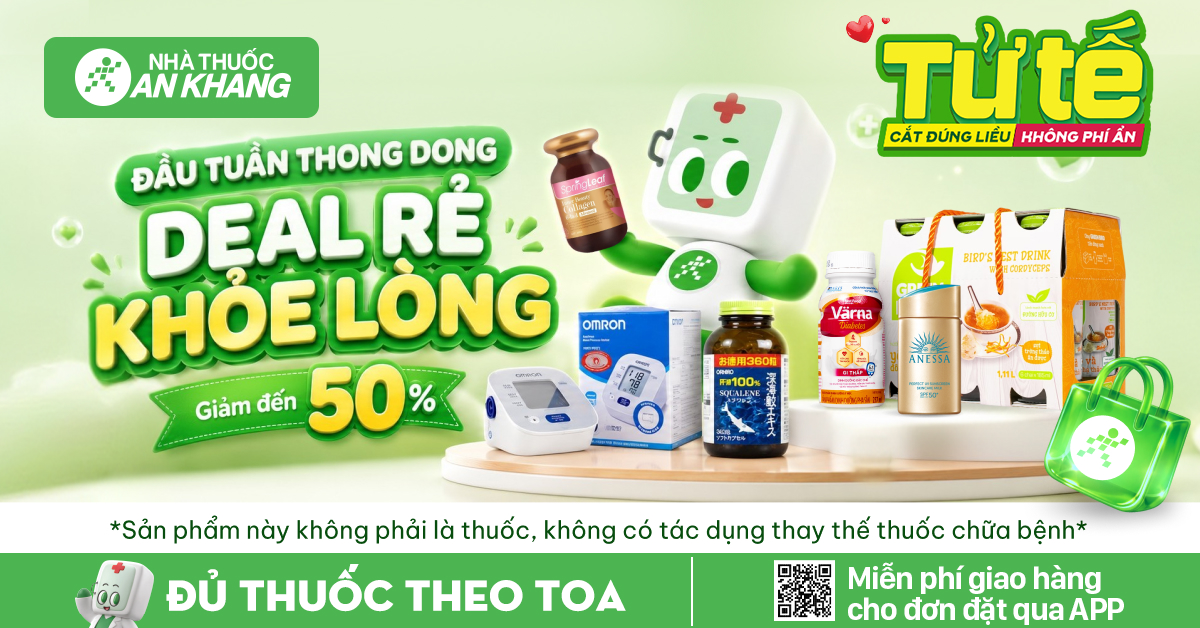 Đầu tuần thong dong - Deal rẻ khỏe lòng - Giảm đến 50%