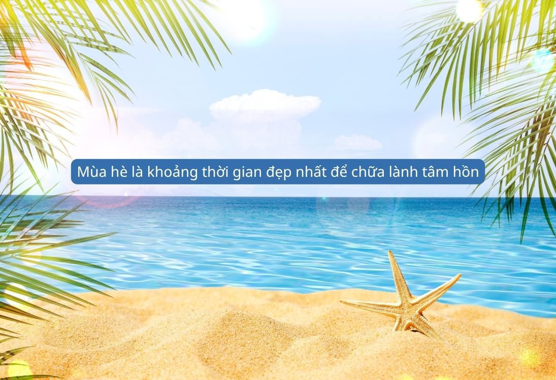 Caption mùa hè ngắn gọn, tinh tế