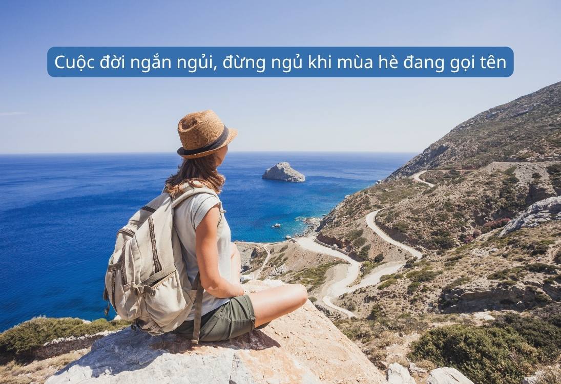 Caption đi biển, du lịch hè cực lầy lội