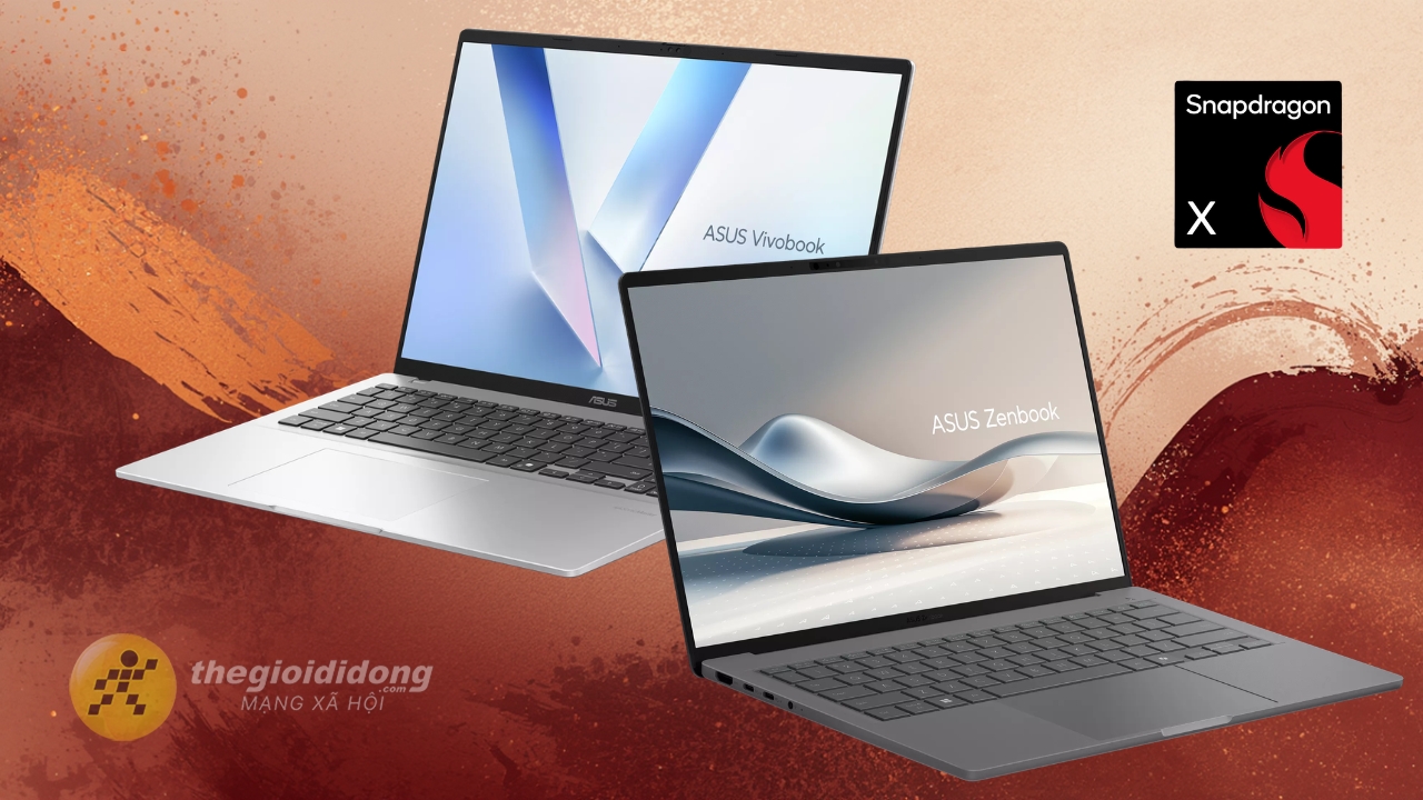 Đây là bộ đôi laptop Snapdragon X1 đến từ ASUS mà bạn không nên bỏ qua!