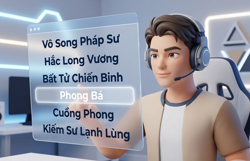 Tổng hợp tên game hay cho nam cực ngầu, bá đạo, hài hước giúp bạn nổi bật mọi trận đấu!