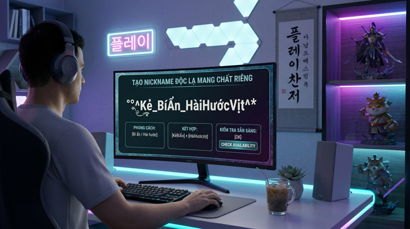 Mẹo tạo và đổi tên game đẹp, không đụng hàng, dễ hiển thị và cực kỳ ấn tượng trong mọi tựa game