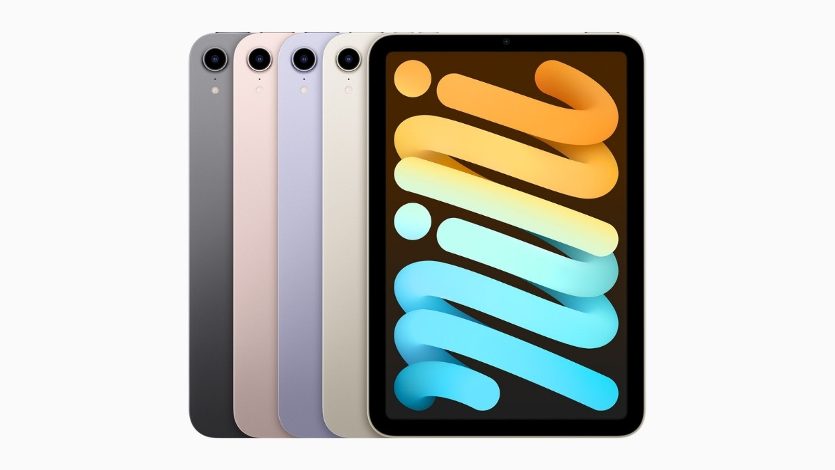 Bảng m&agrave;u tr&ecirc;n iPad mini 6