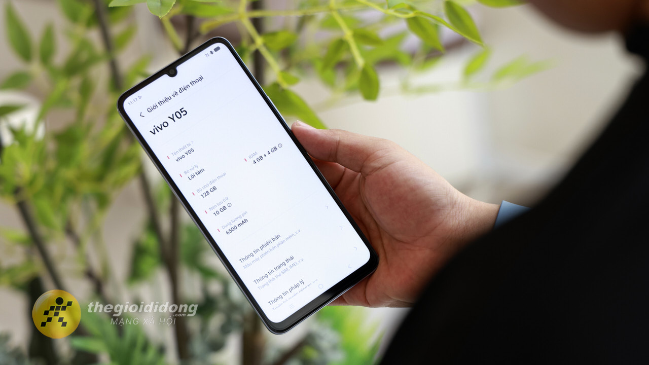 Trên tay vivo Y05: Màn hình sáng 1.200 nits, UNISOC 7225 và pin khủng 6.500 mAh