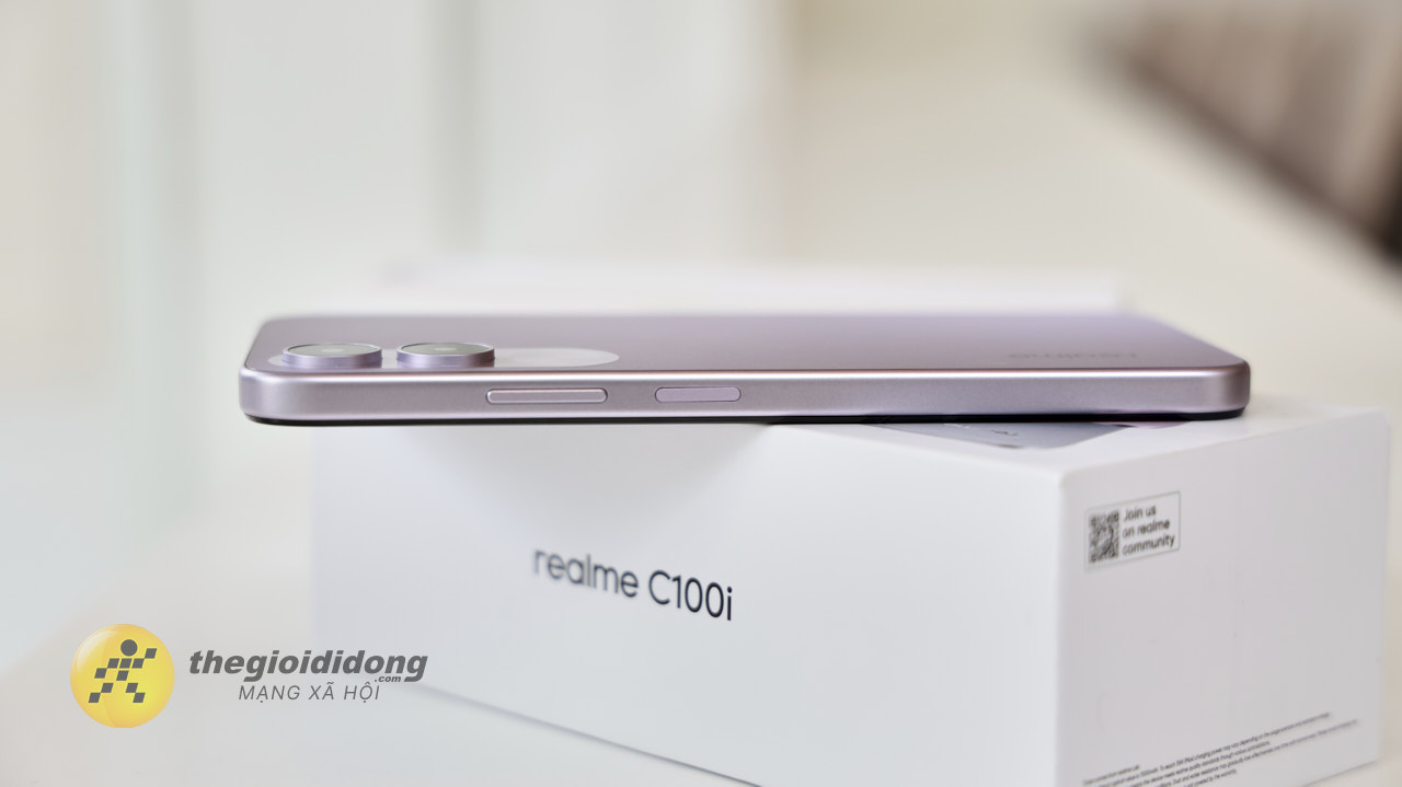 Trên tay realme C100i: Bản rút gọn của realme C100, chip UNISOC 7250, pin 7.000 mAh Trên tay realme C100i: Bản rút gọn của realme C100, chip UNISOC 7250, pin 7.000 mAh