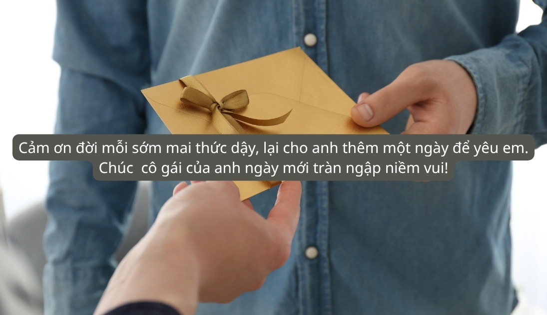 Lời chúc ngày mới cho bạn gái siêu ngọt ngào