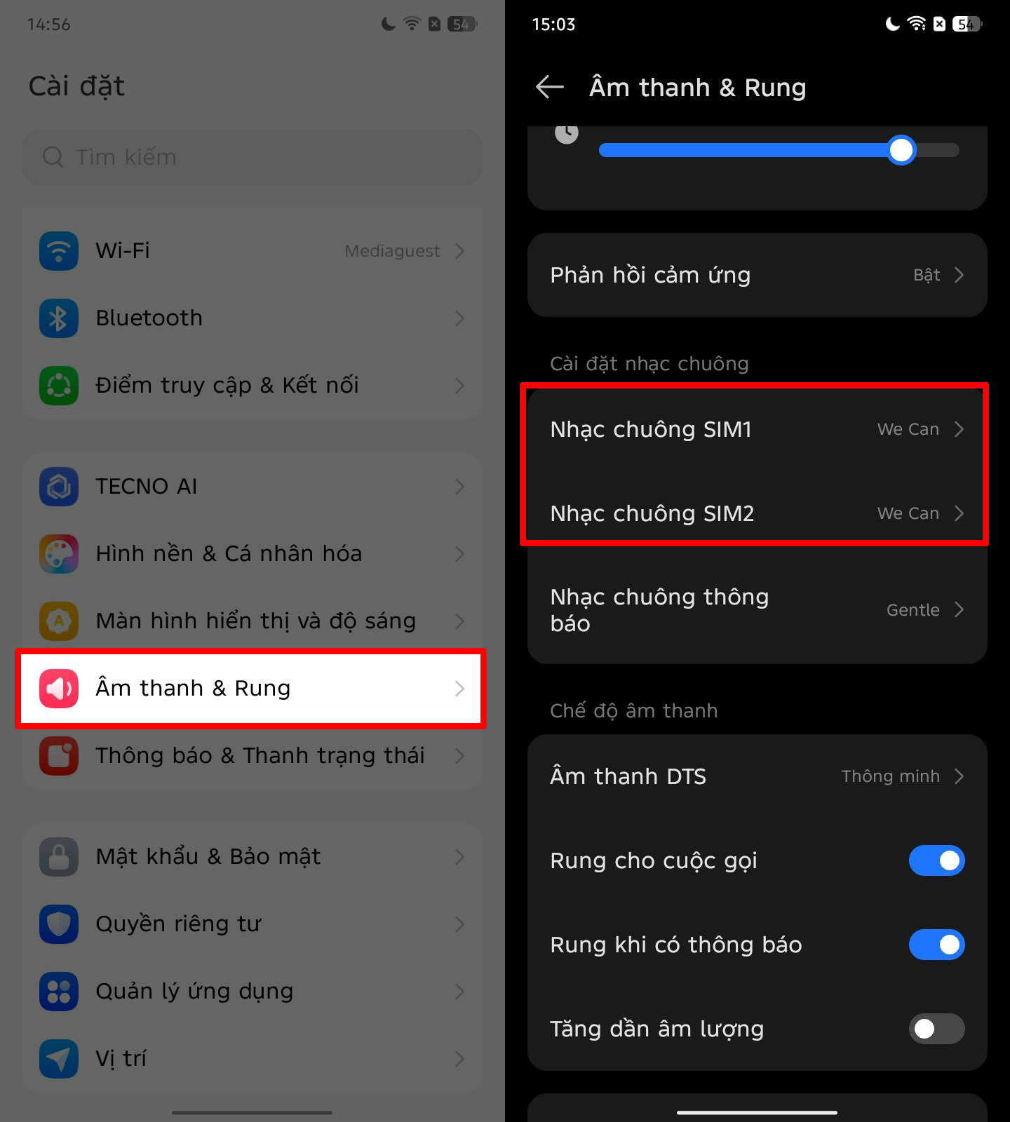 Cách đổi nhạc chuông trên TECNO Spark Go 3 Cách đổi nhạc chuông trên TECNO Spark Go 3