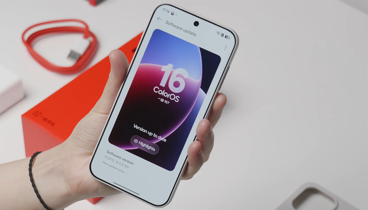 Đánh giá OnePlus 15T Phần mềm