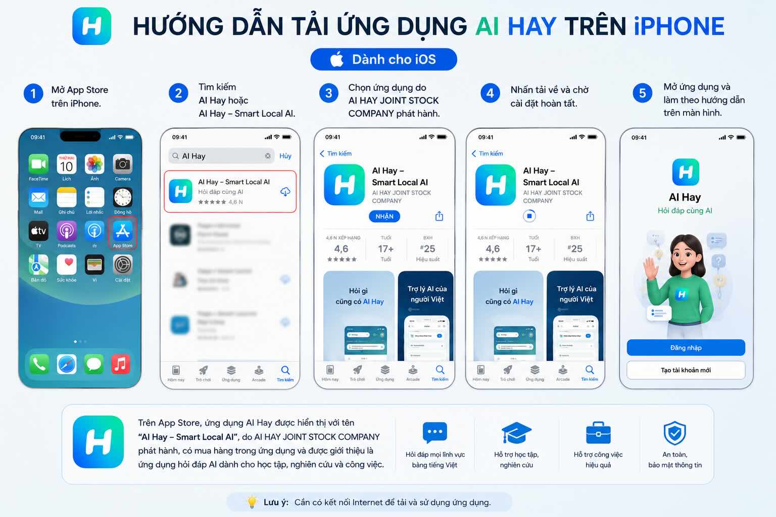 tải AI HAY tr&ecirc;n iPhone