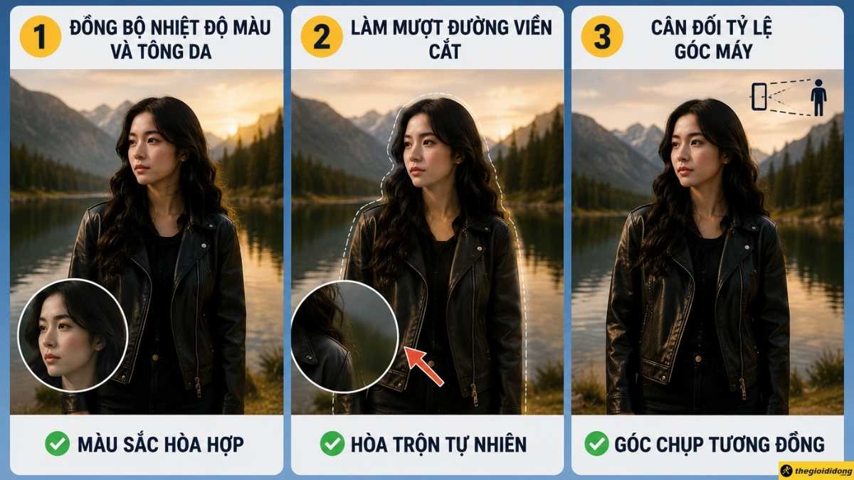 Đồng bộ nhiệt độ màu và tông da Đồng bộ nhiệt độ màu và tông da