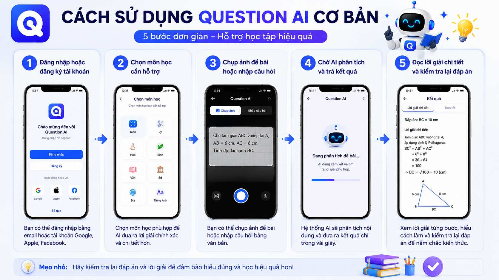Cách sử dụng Question AI Cách sử dụng Question AI