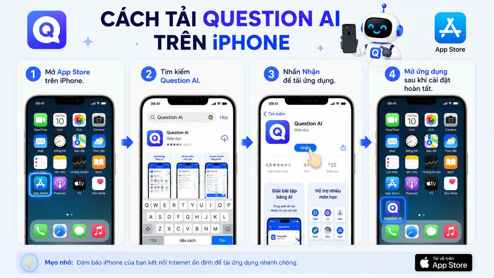 Cách tải Question AI trên iPhone Cách tải Question AI trên iPhone
