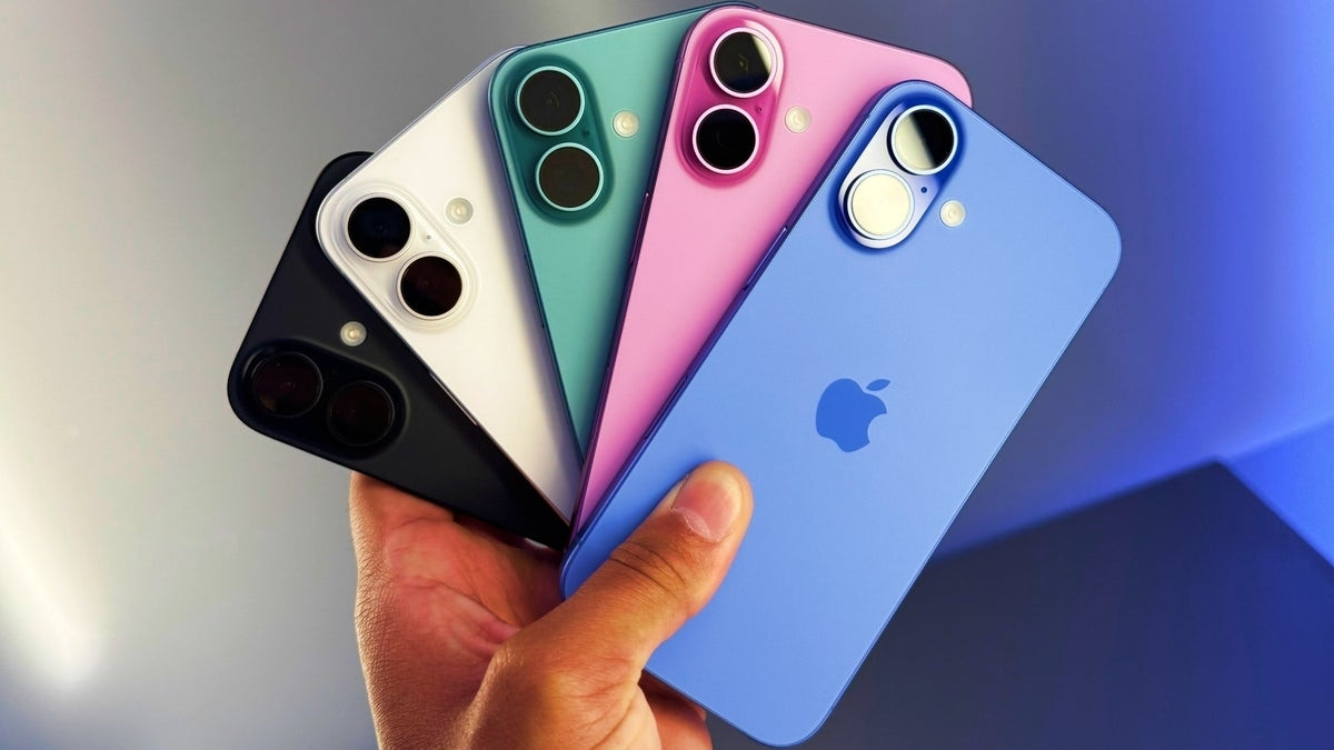 Bảng màu iPhone 16 thường Bảng màu iPhone 16 thường