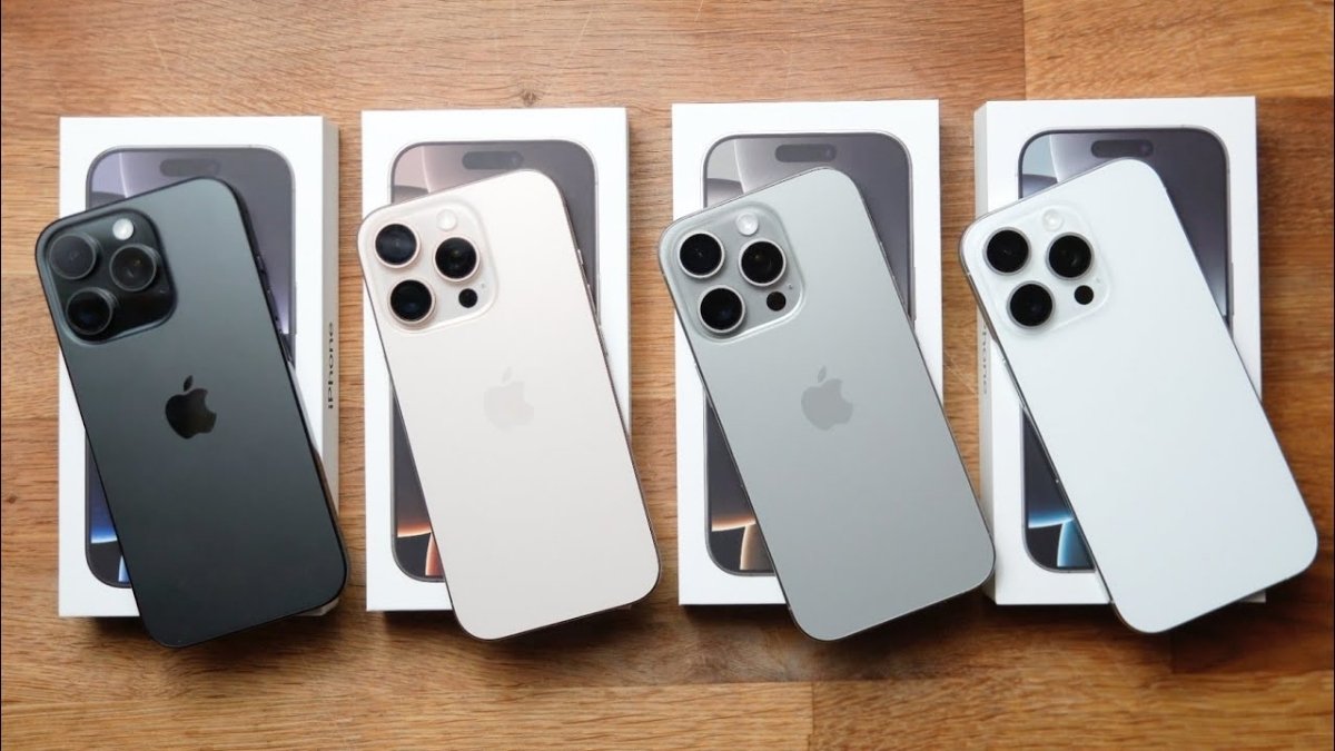 Bảng màu iPhone 16 Pro Bảng màu iPhone 16 Pro