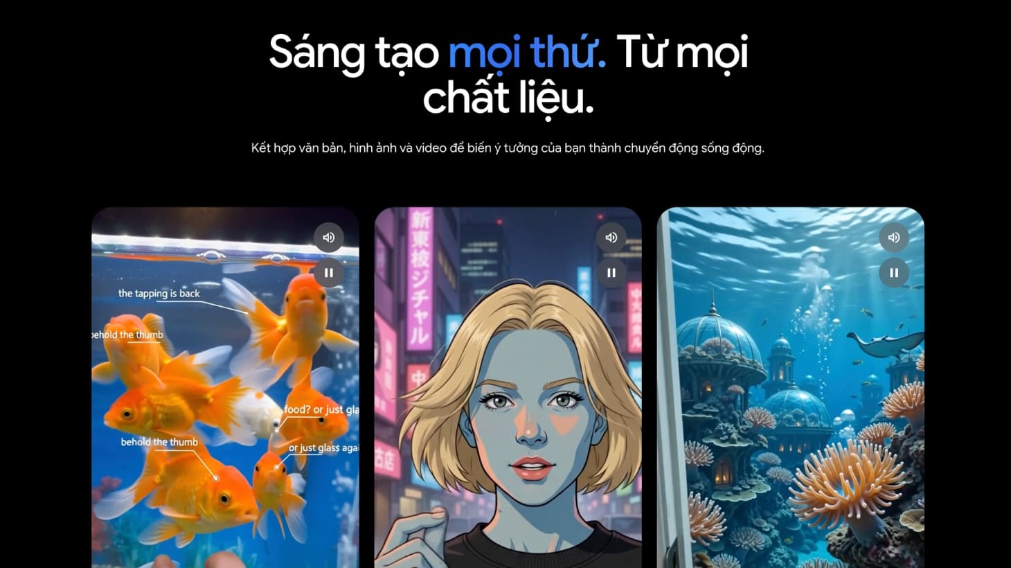 Google Omni cho phép đầu vào đa dạng