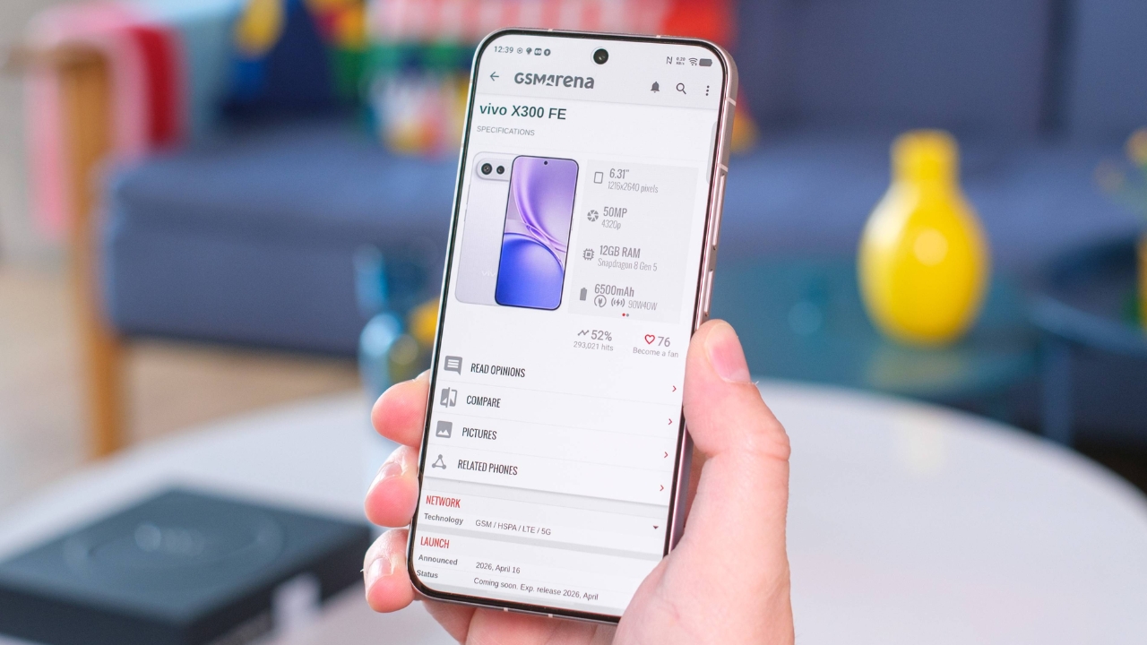Trên tay vivo X300 FE: Thiết kế đẹp, Snapdragon 8 Gen 5, pin 6500 mAh Trên tay vivo X300 FE: Thiết kế đẹp, Snapdragon 8 Gen 5, pin 6500 mAh