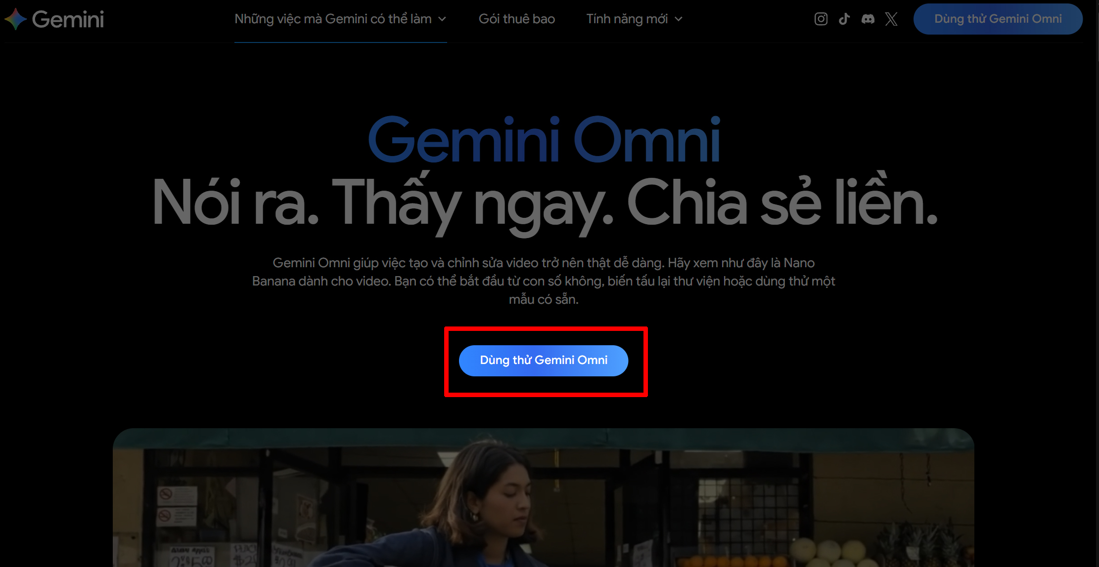 Cách sử dụng Gemini Omni để tạo và chỉnh video Cách sử dụng Gemini Omni để tạo và chỉnh video