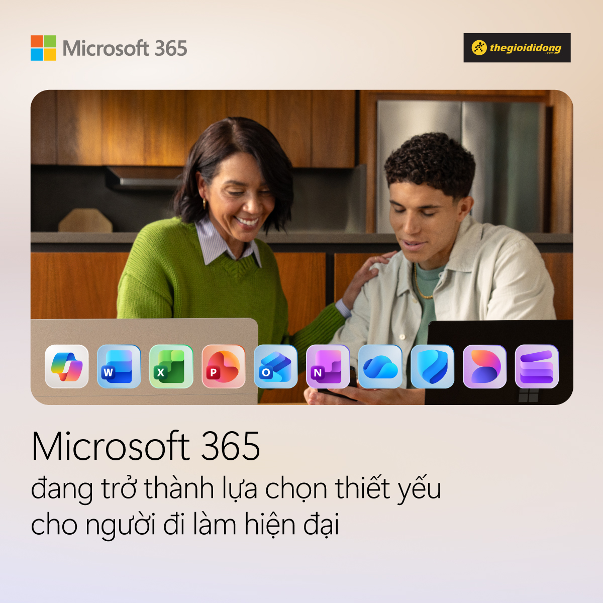 Microsoft 365 đang trở thành lựa chọn thiết yếu cho người đi làm hiện đại Microsoft 365 đang trở thành lựa chọn thiết yếu cho người đi làm hiện đại