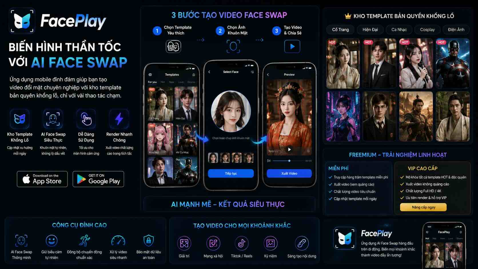 Công cụ Faceplay Công cụ Faceplay