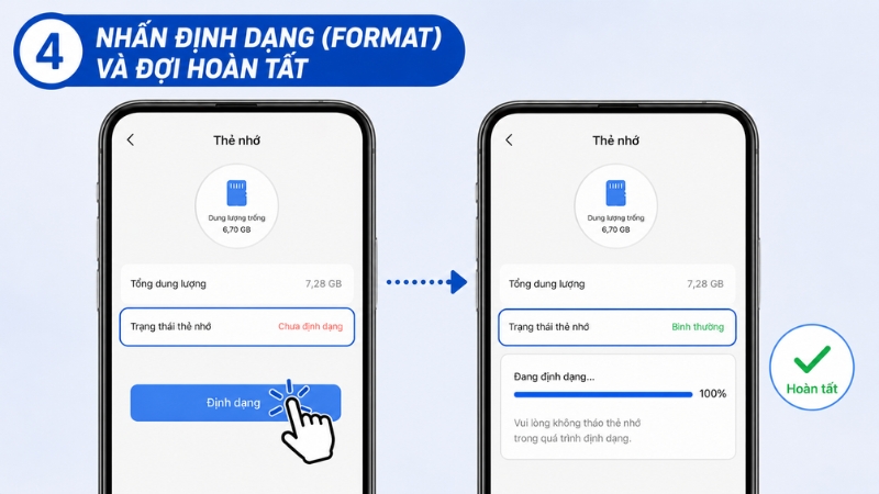 Định dạng thẻ nhớ
