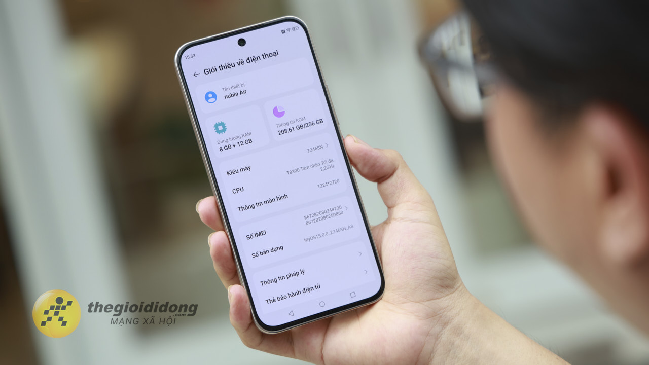 Trên tay Nubia Air: Giá hơn 5 triệu mà có màn hình AMOLED 1.5K, thiết kế siêu mỏng 6 mm Trên tay Nubia Air: Giá hơn 5 triệu mà có màn hình AMOLED 1.5K, thiết kế siêu mỏng 6 mm