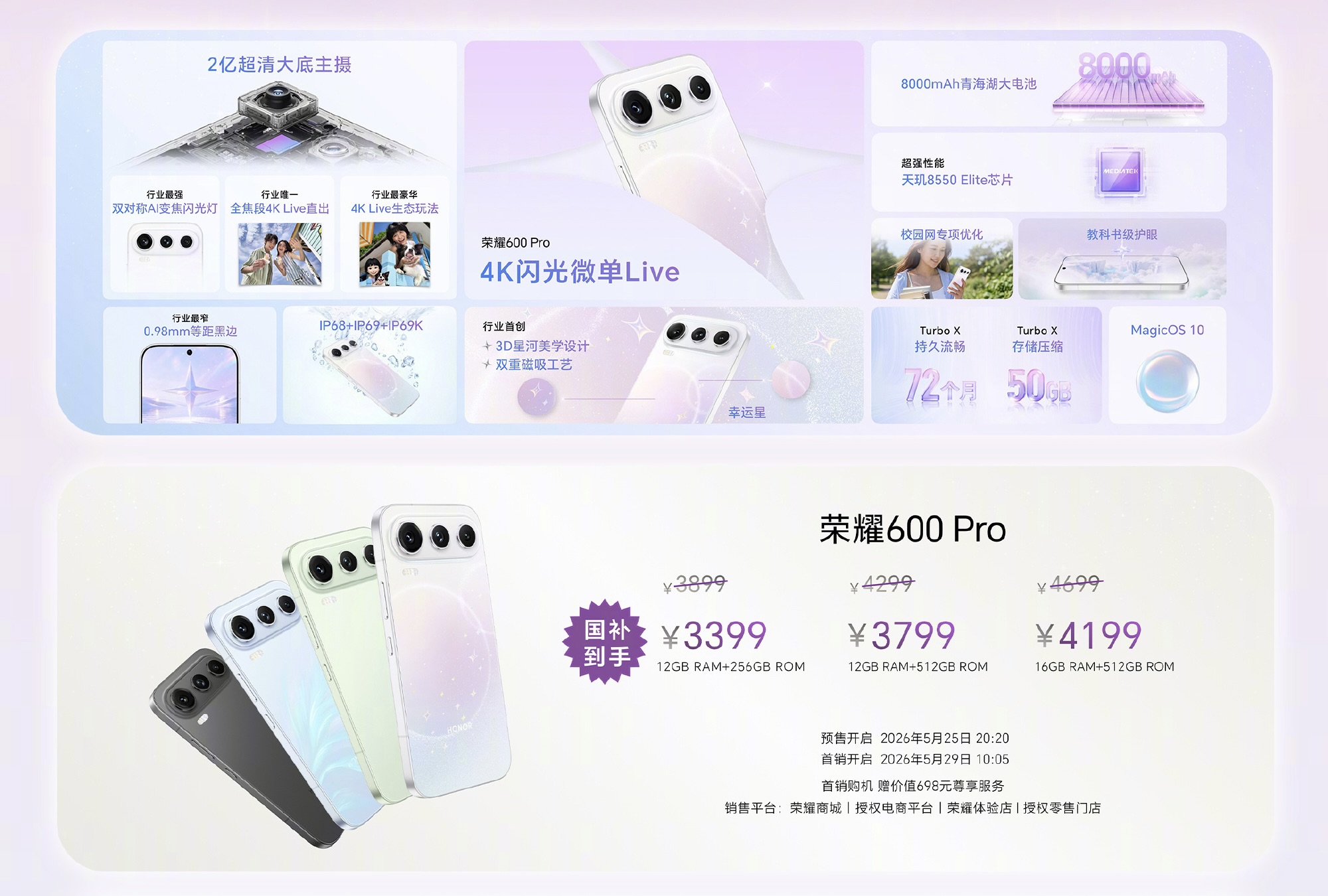 HONOR 600 series