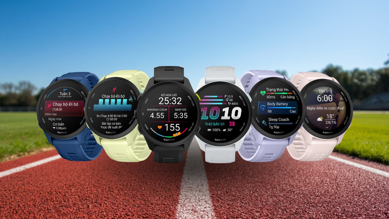 Garmin vừa tung ra 3 mẫu đồng hồ Garmin Forerunner mới, lựa chọn sao cho chuẩn?